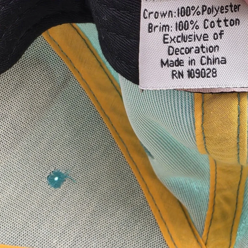 Disney Phineas Ferb Baseball Hat Perry the Platypus Agent P Snap Back‎ Fuzzy Cap - Picture 8 of 8